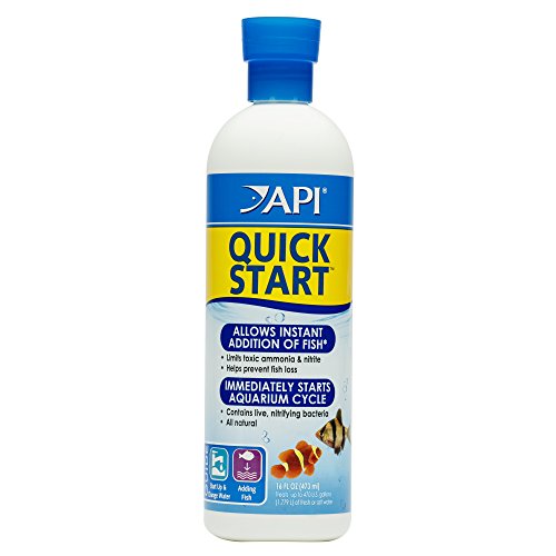API QUICK START Freshwater and Saltwater Aquarium Nitrifying Bacteria 16-Ounce Bottle - size: 16-Ounce