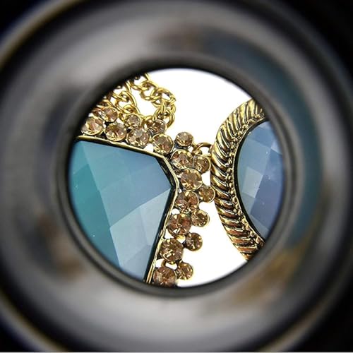 Universal Tool 10X Plastic Jewelers Loupe 25mm Diameter Glass Lens Magnifier - size: 10X