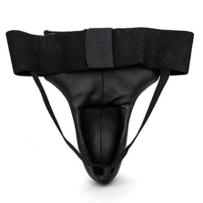 Boxing MMA Training Muay Thai Groin Abdominal Protector - Comfortable Ultimate Protection for Contact Sports - Perfect for Gym & Workout Use - size: Large