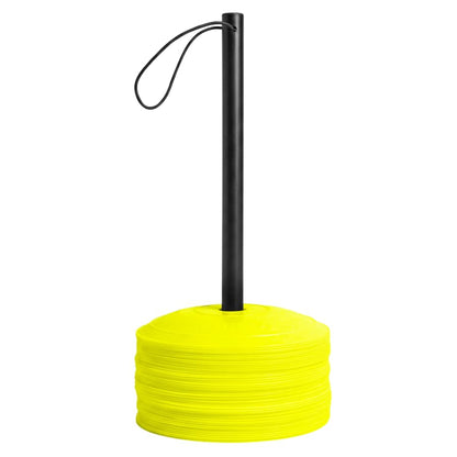 FORZA Training Equipment Carriers & Holders Set – Cone Holder, Hurdle Carrier, Bib Ring & Strap for Sports Storage - size: Aero Flat Cone Carrier