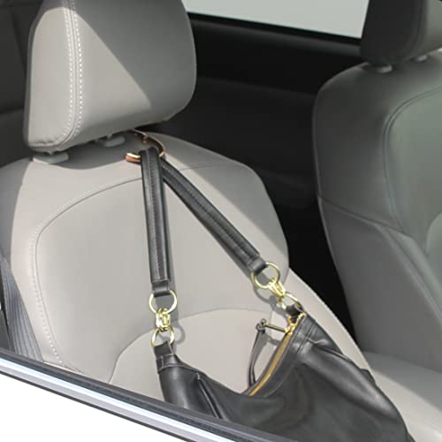 Clipa Bag Hangers The Ring that Opens into a Hook, Closes Automatically - color: Matte Bronze