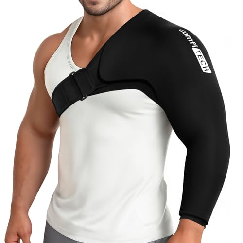ComfiTECH Shoulder Arm Ice Pack Wrap for Pitchers, Flexible Ice Sleeve, XL - size: Extra Large