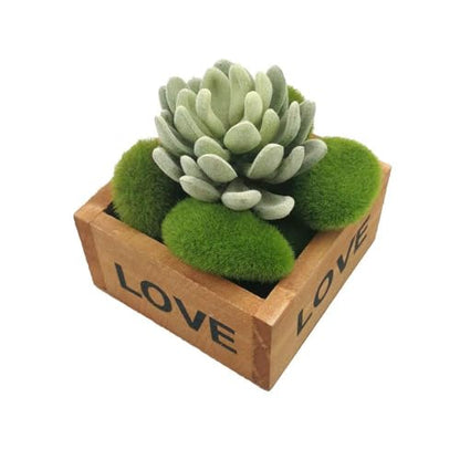 40 Pieces Artificial Moss Rocks Decorative Faux Green Moss Covered Stones (3 Size)