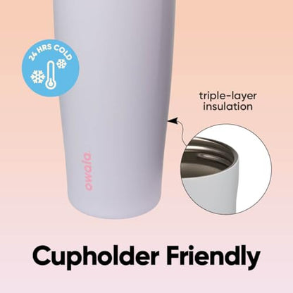 Owala FreeSip Sway Stainless Steel Water Bottle 30 oz Beach House - color: Beach House, size: 30 Ounces