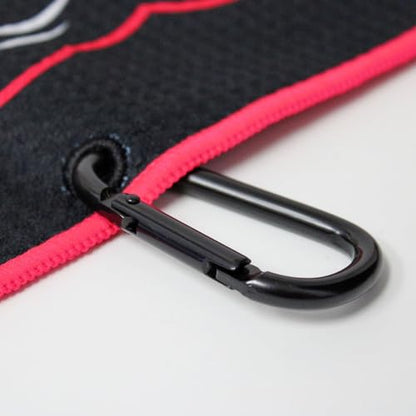 RokFit Multi-use Bold Graphic Towel with Carabiner Clip. (Be Savage) - color: Be Savage