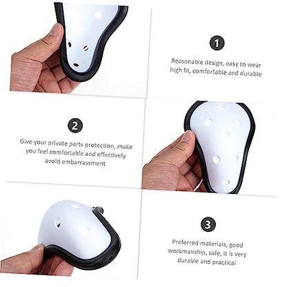 2pcs Sports Crotch Protector Cup for Boxing Fitness EVA Sponge