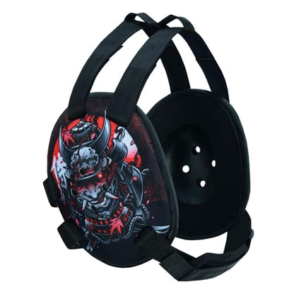 ROAR-INT BJJ Ear Guard New Easy to Adjust Design Wrestling Protective Headgear Wrestling Ear Guard MMA Jiu Jitsu - color: Samurai