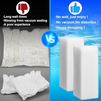 6 Pcs Replacement Foam Filters Compatible with Aqua-Clear 110/500 A623 Aquarium Filter Foam Insert Sponge Pads
