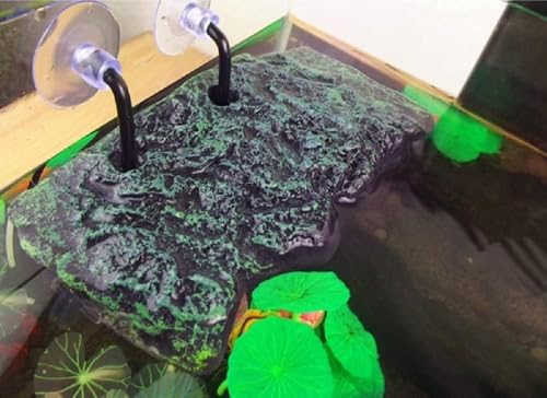 Minidiva Turtle Basking Platform Resting Terrace Aquarium Ornament (Turtle Load Bearing <150g)