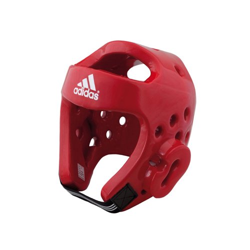 Adidas WT Taekwondo Martial Arts Dipped Foam Head Guard Protector - color: WHITE, size: Medium