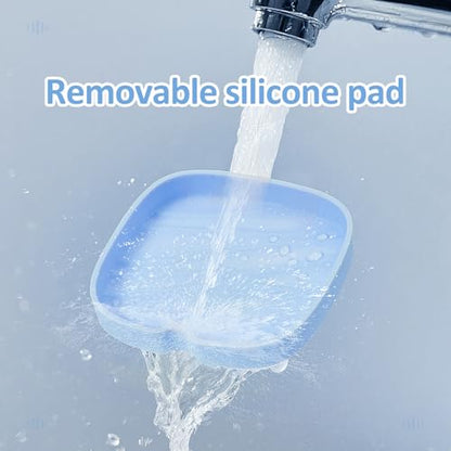 2 Pack Retainer Case Aligner Case Vent Holes Removable Silicone White Blue - color: 2Pack White Blue