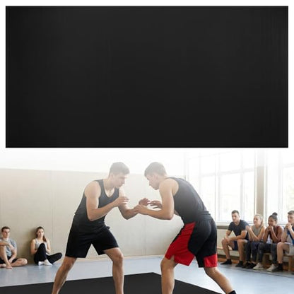 Thick Workout Mats 118.11x59.06x1.18in Indoor Gymnastics Track Exercise Mat Non-Slip Surface High-Density Gym Mat for Home Yoga Pilates Martial Art Boxing MMA
