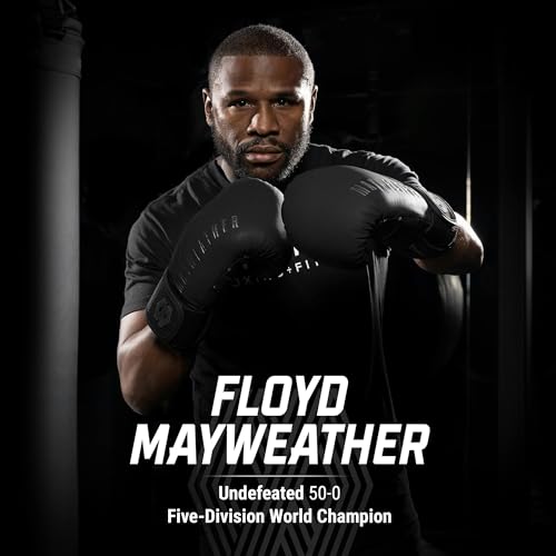 Hayabusa Mayweather Champ Boxing Gloves for Men and Women - color: Black, size: 16oz