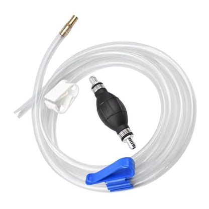Manual Siphon Pump Water Suction Hose for Car and Home, Practical Guide Oil Tube with Sturdy Suction Pipe for Gasoline and Liquid Transfer, Portable Vehicle Siphon Hose for Fuel