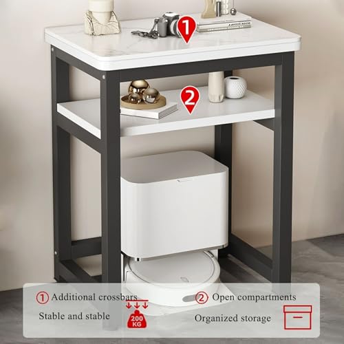 Versatile Robot Vacuum Stand Rack - Space-Saving Storage Cabinet, Floor-Standing Fish Tank Rack, Home Organizer for Efficient Living (60cm)