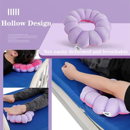 Anti Bedsore Cushion,Broken Elbow Elevation Pillow,Ankle Pillow for Hand and Foot Pressure Relief,Elbow,Ankle,Leg,Hip Support Pad Purple - color: Purple