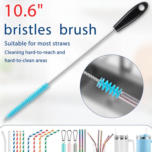 Water Bottle Cleaner Brush，Bottle Brush Tube Cleaning Lab Set with Long Handle，for Cleaning Beer Bottles, Wine Bottles,Bong，Straw Cleaner ，Crevice Cleaning，Straw Cleaner，Baby Bottle