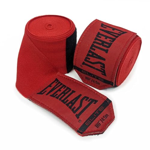 Everlast Elite 180" Handwrap - color: Red, size: X-Large