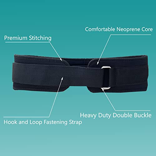 Weighted Training Waist Belt for Pulling Sled and Tires,Weight Sled Pulling Strap,Sled Trainer Pull Leash of Sled Harness,Pulley Strap for Strength Speed Agility Training - style: Waist Belt