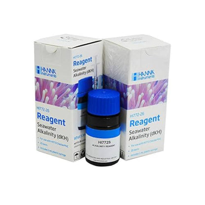 Hanna HI772-26 REAGENTS - 2 Pack - for HI772 Checker Saltwater Aquarium Alkalinity Colorimeter Checker Tester - 50 Test Pack