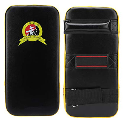 SUNGOOYUE Muay Thai Kick Pad, PU Thicken Kick Foot Training Target for Martial Arts MMA