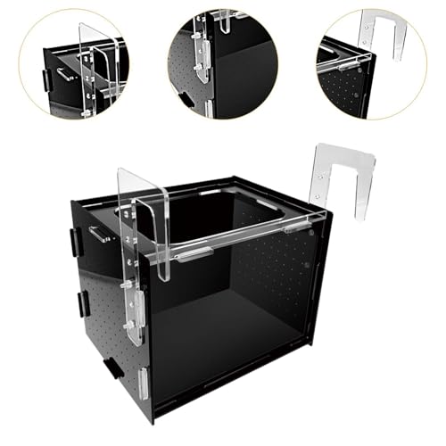 Fish Breeding Box Isolation Tank Clear Hanging Incubator Sturdy Separation Easy Installation for Clownfish Betta Shrimp- 20x15x15cm - size: 20x15x15cm