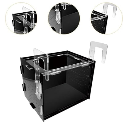 Fish Breeding Box Isolation Tank Clear Hanging Incubator Sturdy Separation Easy Installation for Clownfish Betta Shrimp- 20x15x15cm - size: 20x15x15cm