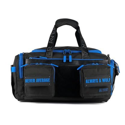 WOLFpak 30L Hardshell Tactical Duffle Bag (Blue Wolf) 1000D Waterproof - color: Blue