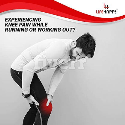 Active Relief Knee Brace Patella Knee Support Compression Sleeve with Side Stabilizers for Arthritis Joint Pain, Meniscus Tears, ACL, MCL Injuries, Exercise, Running