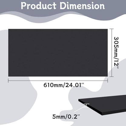 Aquarium Leveling Mat, 24x12 Inch Self-Leveling Neoprene Foam Pad for Fish Tanks - Waterproof Shock Absorbing Base Cushion with Adhesive Backing, Easy to Cut & Non-Slip Bottom Pad - size: 24x12 Inch