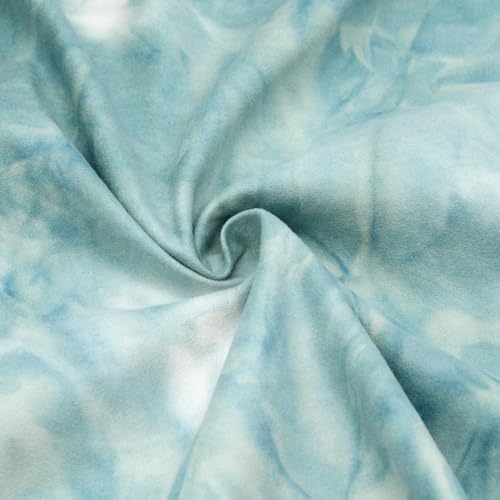 Eunzel Hot Yoga Mat Towel, Ultra-Absorbent Microfiber 72" x 26.5" - color: Z-lavender& Mint Green (2 Pack )