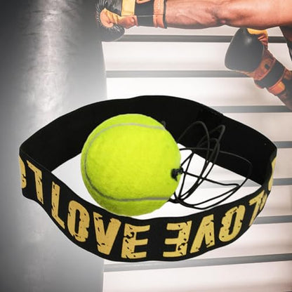 Boxing Reflex Ball Headband Set Reflex Punching Ball Adjustable Headband for Fitness
