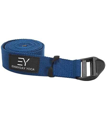 Everyday Yoga Super Strong Strap, Quiet Cinch Buckle, 6ft/8ft/10ft - size: 6 Foot