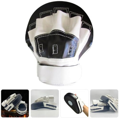 PU Boxing Focus Mitts Five Finger Slots for Taekwondo MMA