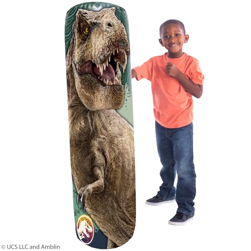 Jurassic World Jumbo Bop Bag - Inflatable Punching Bag, Inflates to 5 Feet