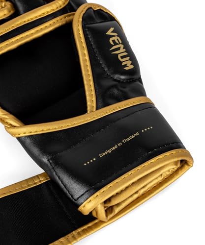 Venum Venum Challenger 2.0 MMA Gloves - color: Black/Gold, size: Medium