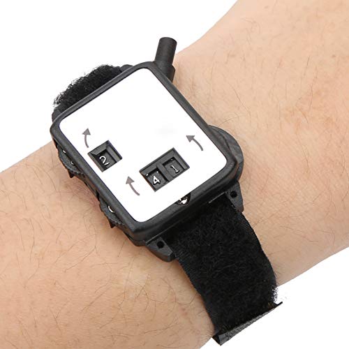 Changor 3 Pack Score Counter Watch, Manual Stroke Keeper Wrist Counter Small Compact for Golfers Plastic Accessories