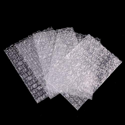 100 Pcs (4x6inch) Bubble Pouch Bag Clear Protective Wrap Clear Bubble Bags Double Walled Cushioning Bags- Protective Bags for Shipping,Storage,and Moving - size: 100 Pcs
