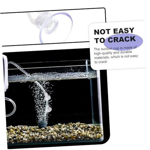 OUNONA 20pcs Aquarium Cup Holders for Fish Tank Oxygen Tubing Easy Install Design for Optimal Fixing Opening Aquarium Accessories