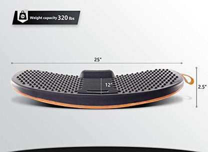 FEZIBO Standing Desk Mat with Anti Fatigue Bar - size: Large