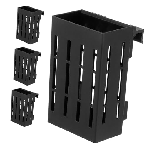 Alipis 4Pcs Aquarium Plant Holder Holes Hanging Plant Pot for Sturdy Plastic Suitable for Aquariums and Aquatic Decor