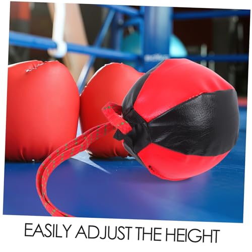 Adult Boxing Speed Bag Adjustable Height PU Training Ball
