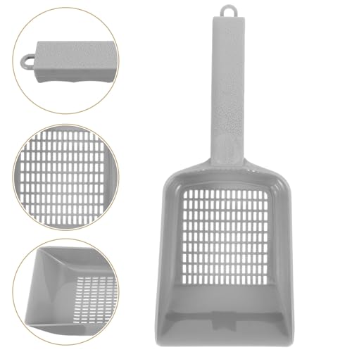 Fish Tank Sand Shovel and Gravel Scoop Portable Plastic Aquarium Sediment Cleaning Scoop for Small Fish Tanks