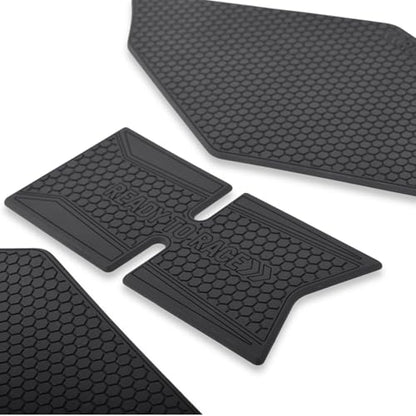 Motorcycle Tank Pads Side Gas Knee Grip Protective StickerApplies toKTM DUKE390 DUKE250DUKE150 (2024+) (Black) - color: Black