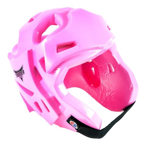 ProForce Thunder Double Layered Boxing/Martial Arts Sparring Headgear - color: Pink, size: Medium