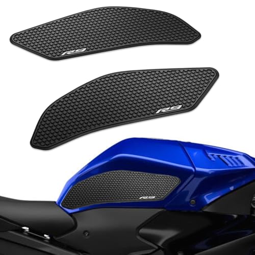 Fit For YAMAHA YZFR9 YZF R9 YZF-R9 2025 2026 Motorcycle PVC Non-Slip rubber side fuel tank pad YZF R9 Tank Pads Protector Stickers Decal Gas Knee Grip Traction Pad Side StickeR