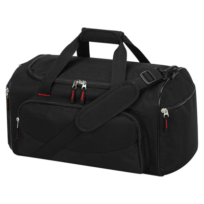 Gym Bags for Men, 30L Small Duffle Bag, Black - color: Black, size: 30L-17 inch