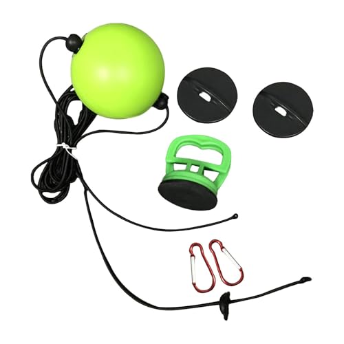 Yiju Boxing Reflex Ball, Double End Punching Ball for Hand-Eye Coordination, Home MMA Workout Trainer for Adults and Kids