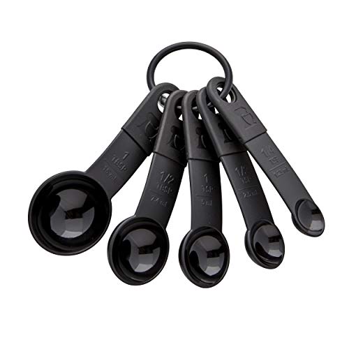 KitchenAid KE057OHWHA Classic Measuring Spoons - color: Black
