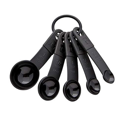KitchenAid KE057OHWHA Classic Measuring Spoons - color: Black